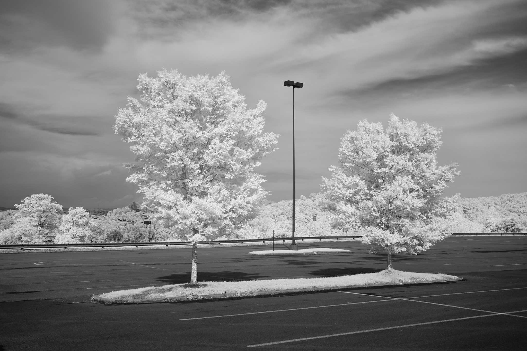 Infrared Parking Lot